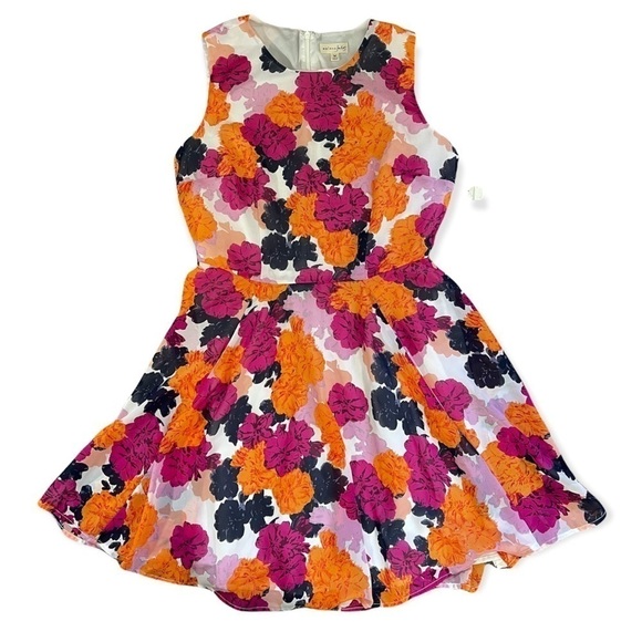 NWT Maison Jules Floral Fit and Flare Dress sz M - Picture 2 of 14